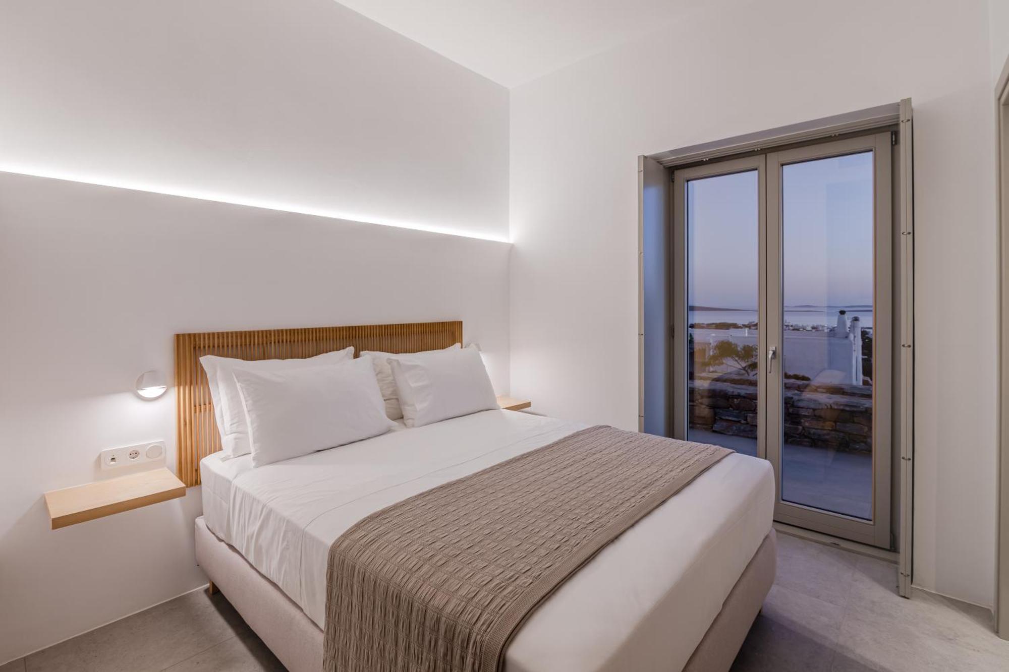 Melora Villas Paros Angairiá Kamer foto